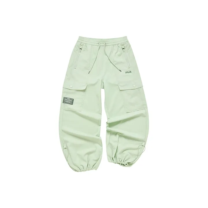 FILA FUSION STREET SPORT Cargo Pants Women's Light Gray Green