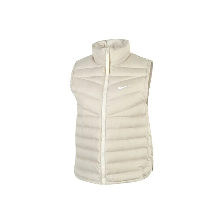 Nike Светлый Айвори Белый Женский Пуховый жилет