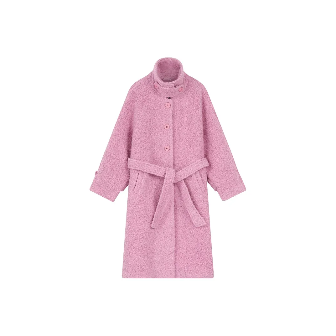 ELF SACK Coat Women's Strawberry Pink