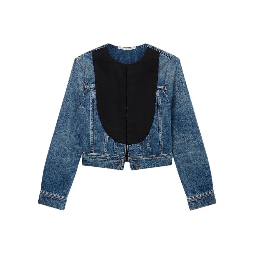 Stella McCartney Bib panel Denim Jacket