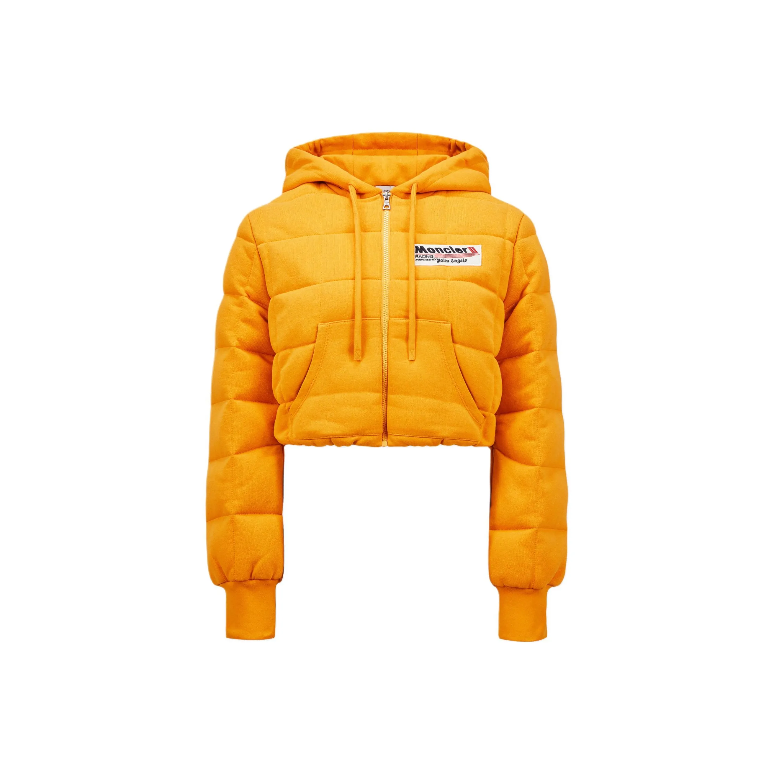 Moncler x PALM ANGELS Down Jacket Women's Bright Yellow