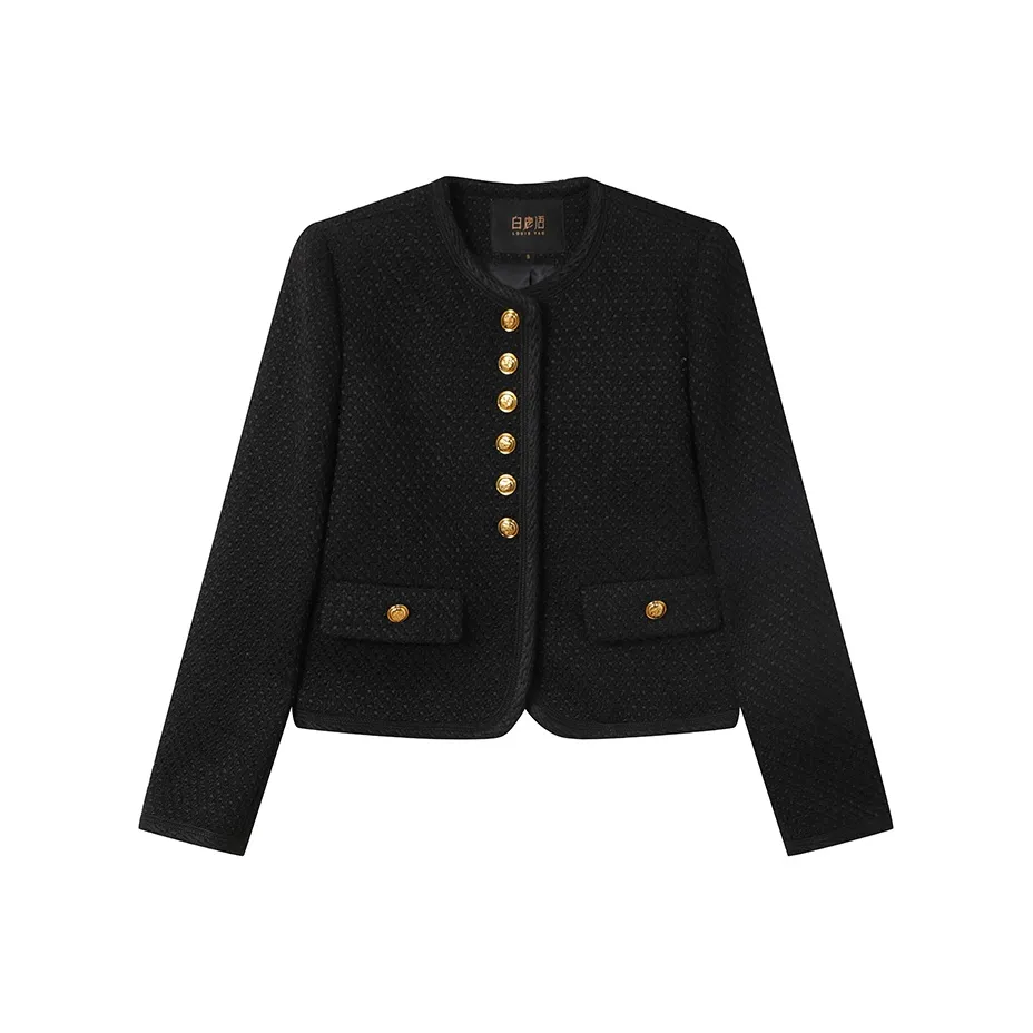 LOUISY AO Cropped Jacket Women's Black