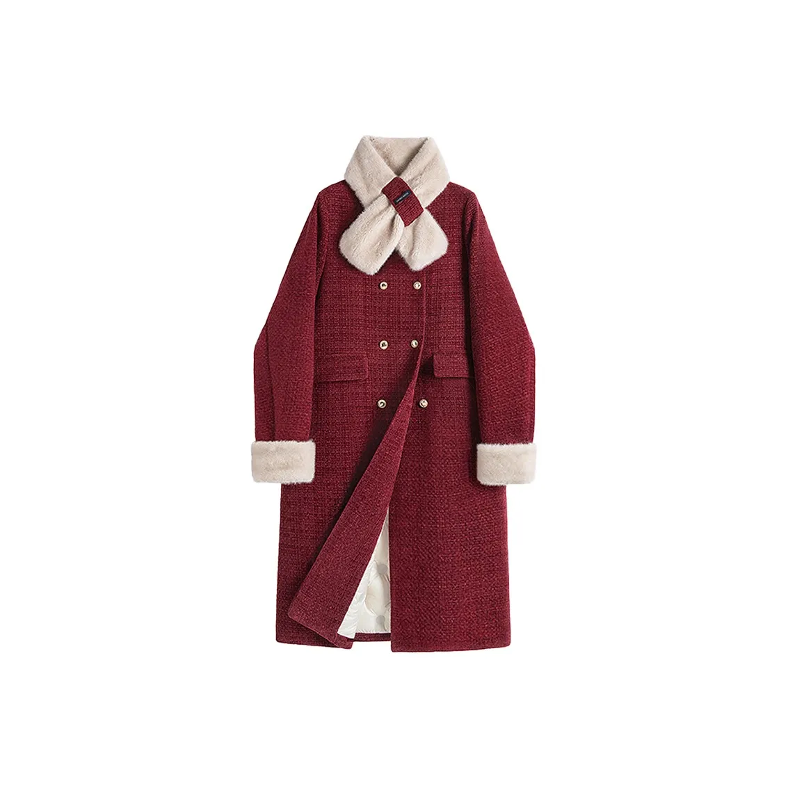 Cypress House Red Women's Coat Cypress House Красный Женский Пальто