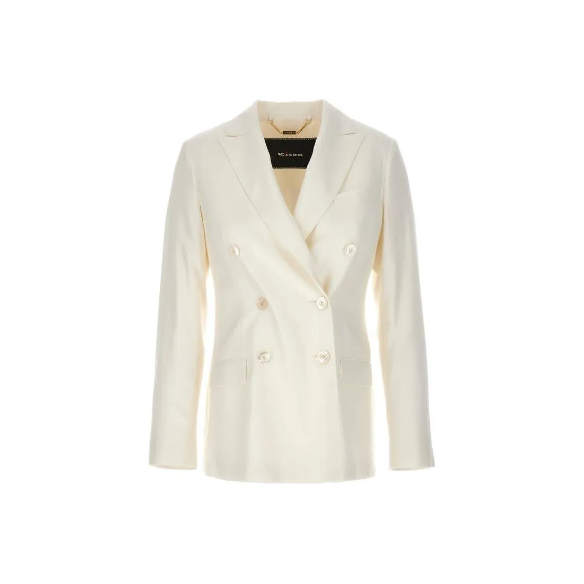 KITON Double Breasted Tailored Blazer