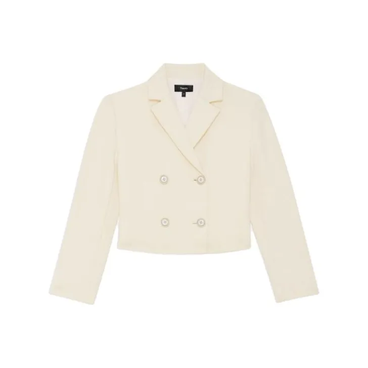 THEORY Business Suit Women's Ecru