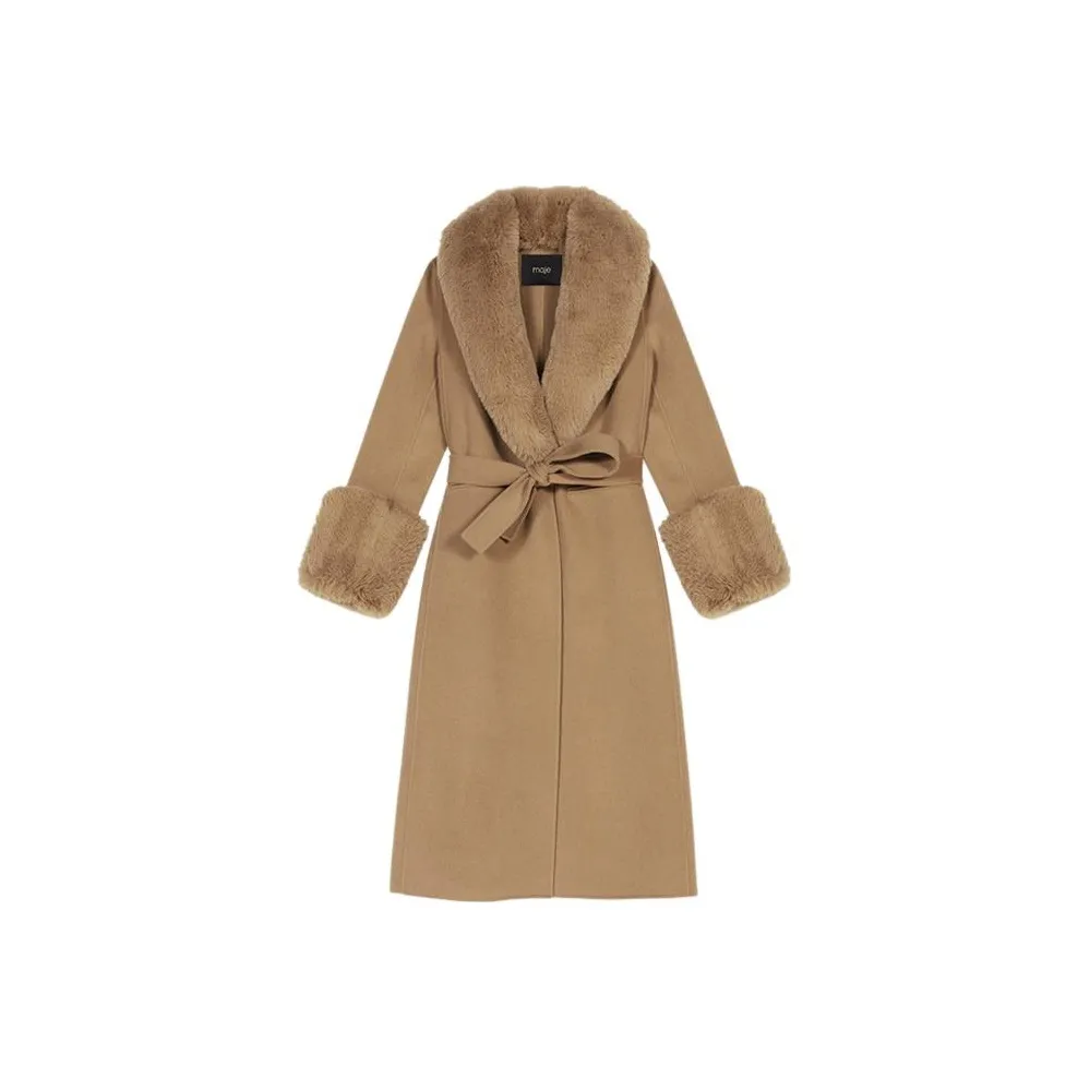 Maje CAMEL Женское пальто