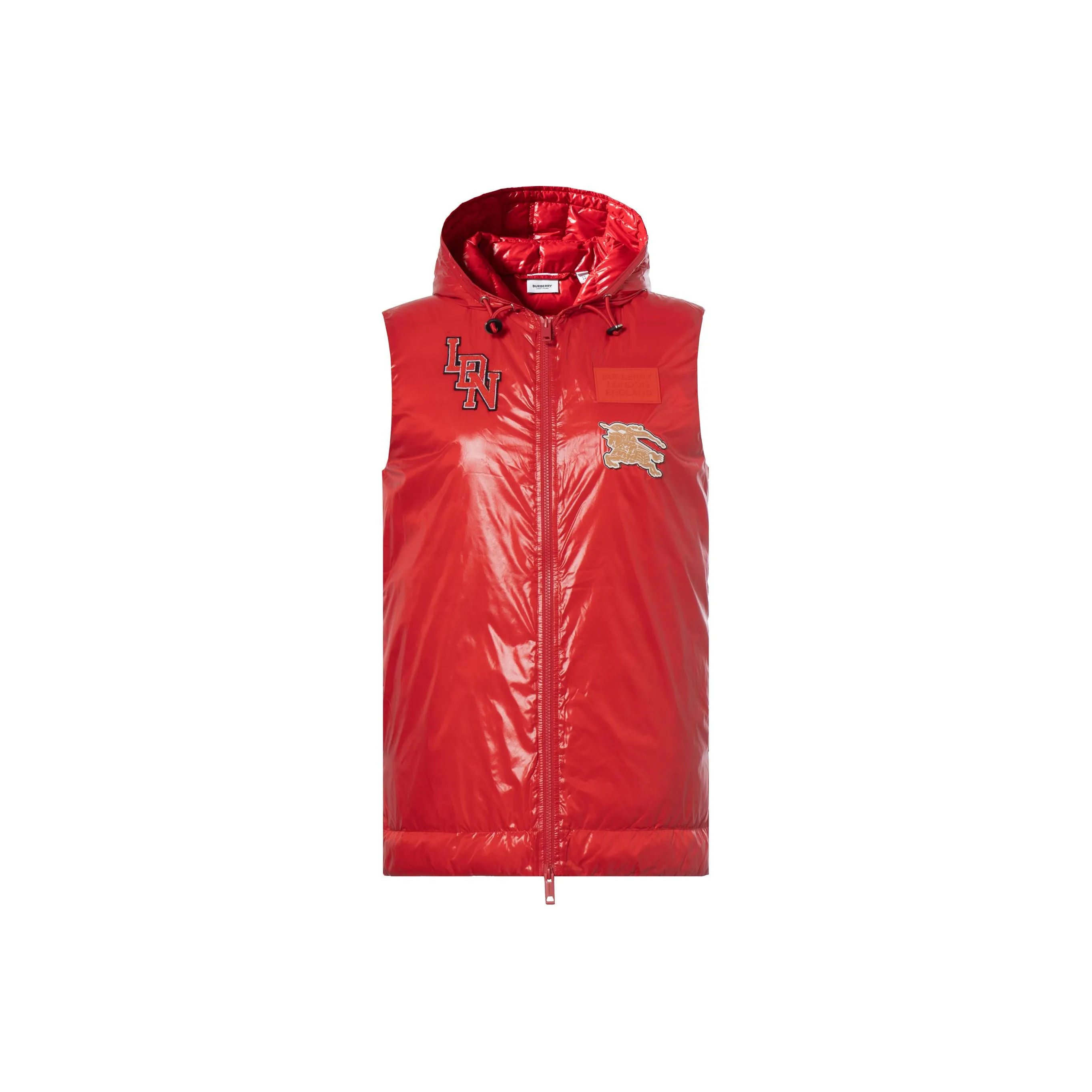 Burberry Down Vest Women's Red
