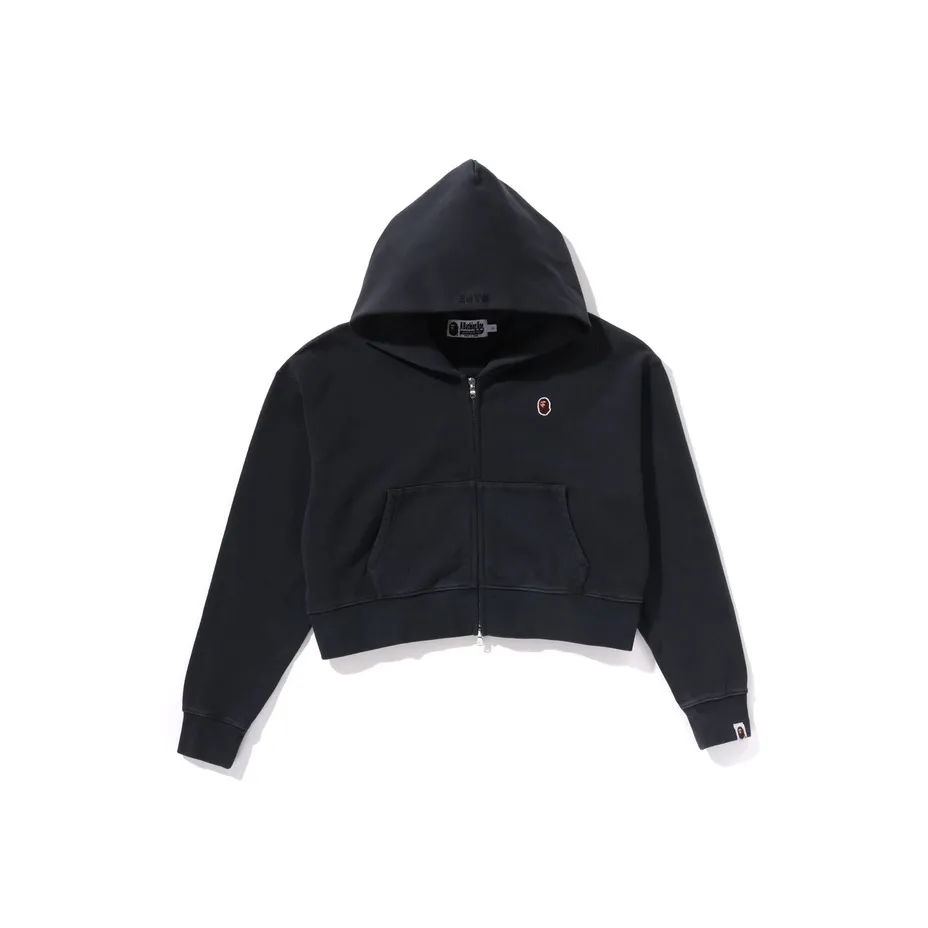 A BATHING APE ® Logo Zip up Hoodie