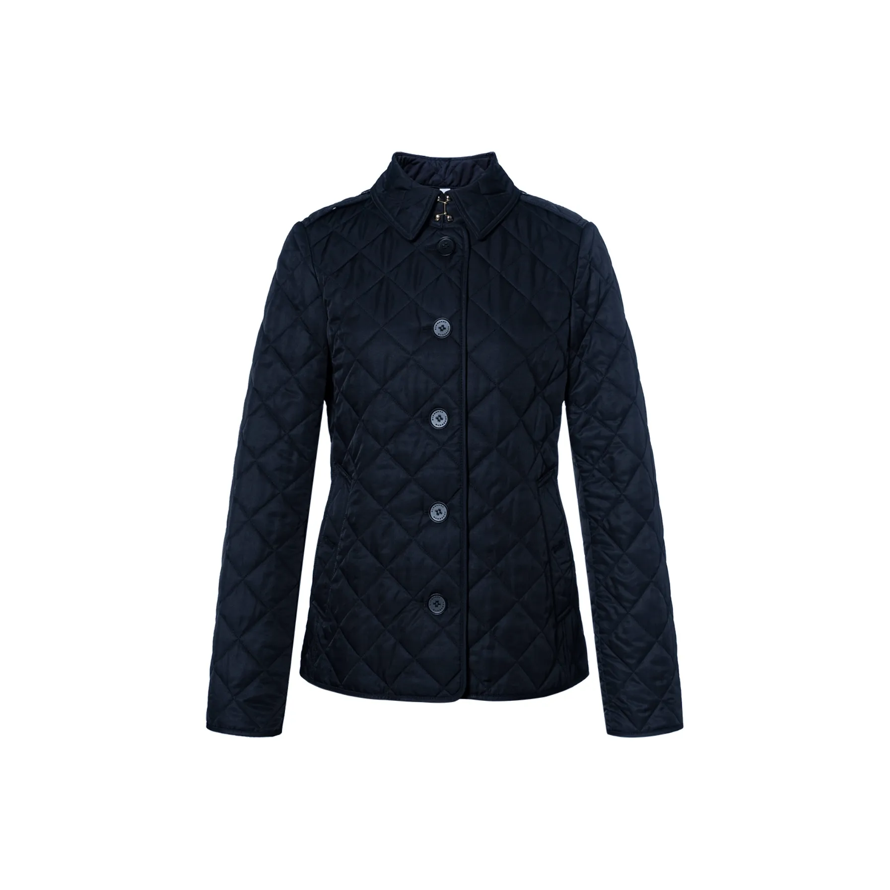 Burberry Diamond Quilted Jacket Navy