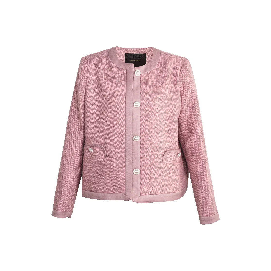 ROEYSHOUSE Бизнес-костюм женский розовый