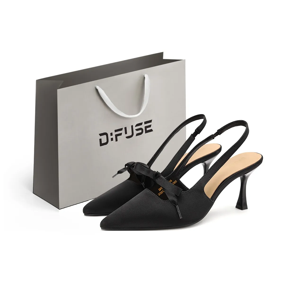 D Fuse SCANDINAVIA Узкий каблук Высокие каблуки Женские Черный