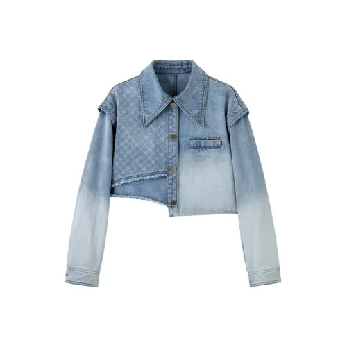 RUE DE RUI Blue Женские джинсовые куртки