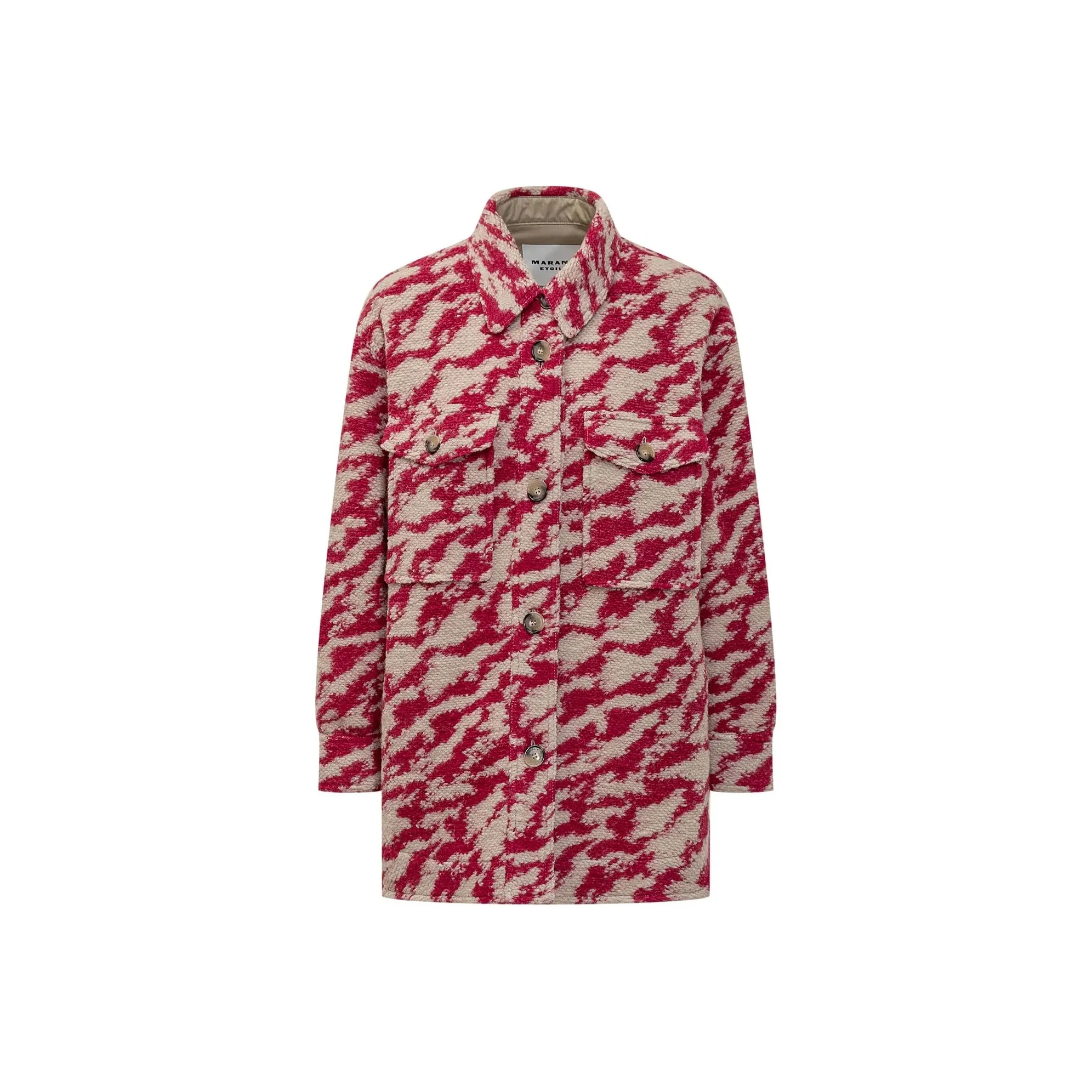 ISABEL MARANT Harveli Button Up Overshirt