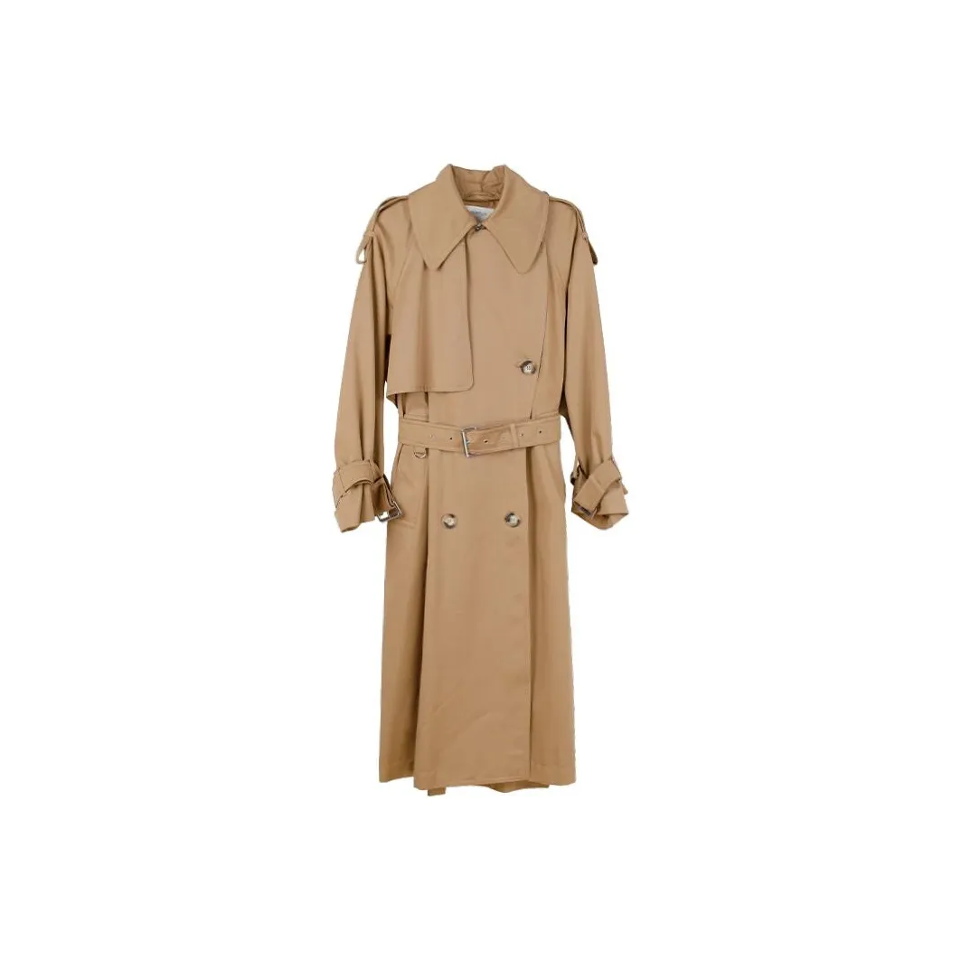 SportMax Waterproof Cotton Trench Coat