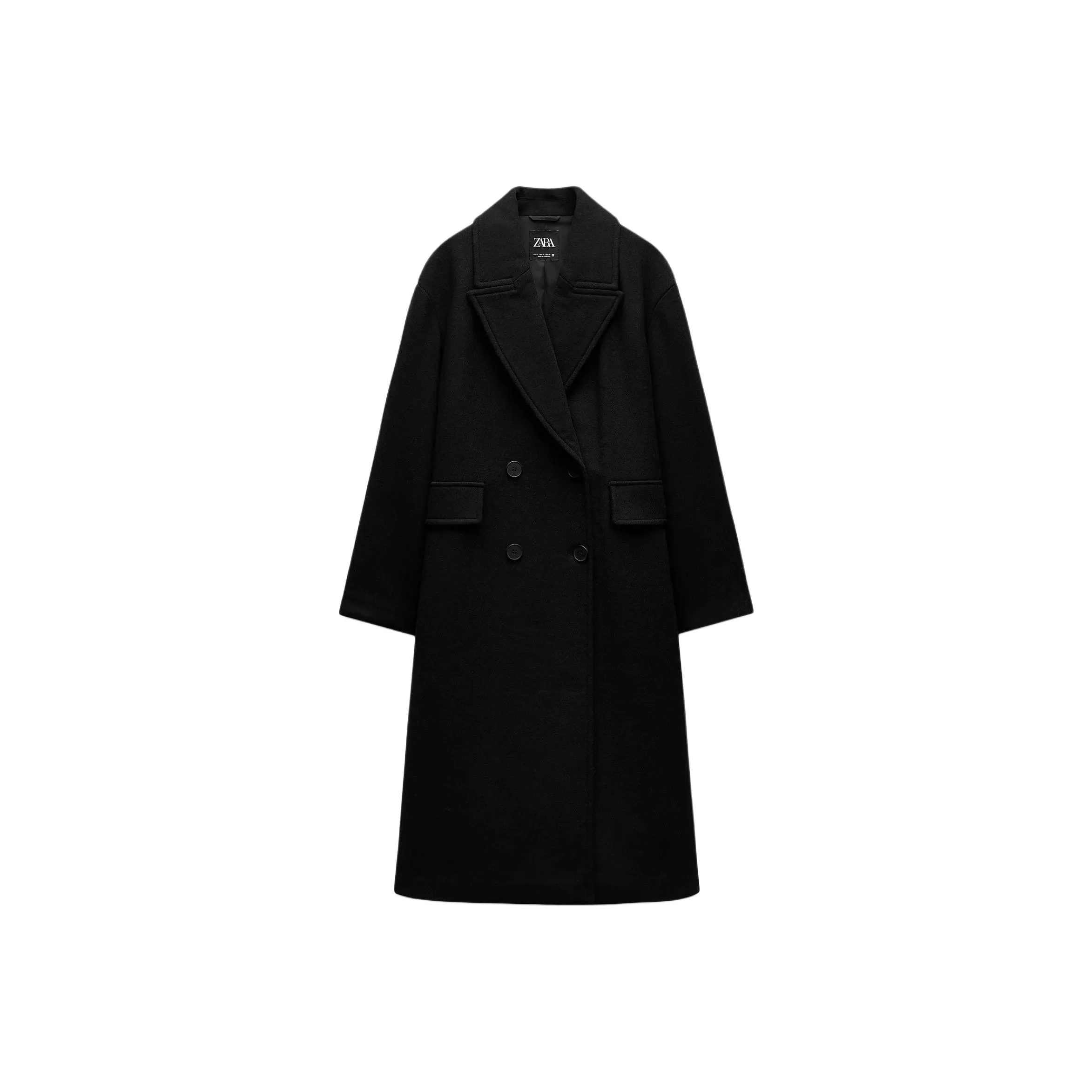 ZARA Coats Women
s Black