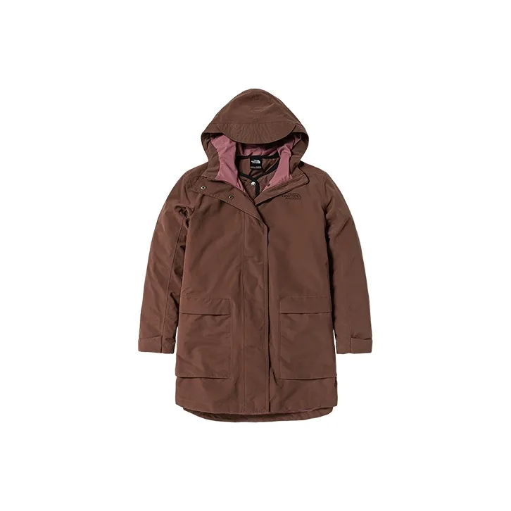 The North Face Водонепроницаемый Ветровка Женская Камео Коричневый