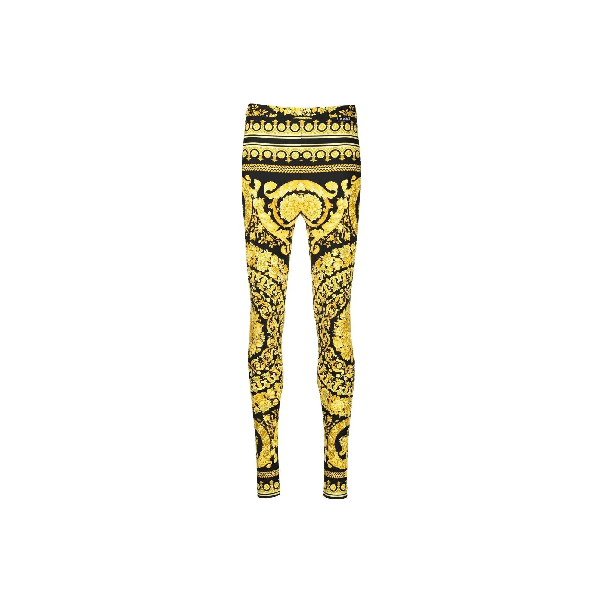 VERSACE Barocco Printed High Waist Leggings