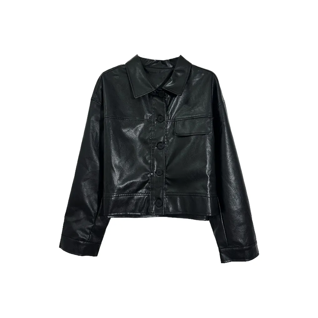 Icicofficial Cropped Coats Women's