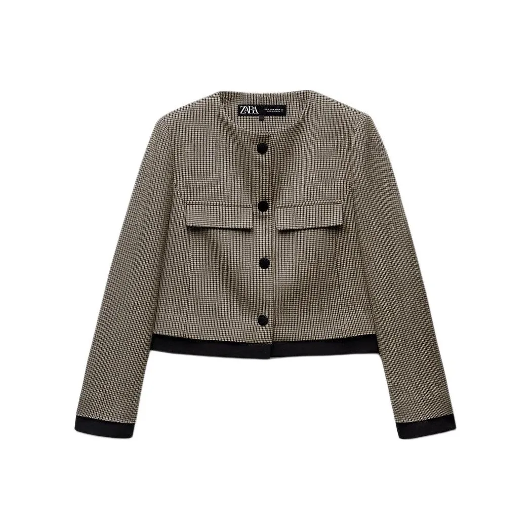 ZARA Business Suits Women's Tan