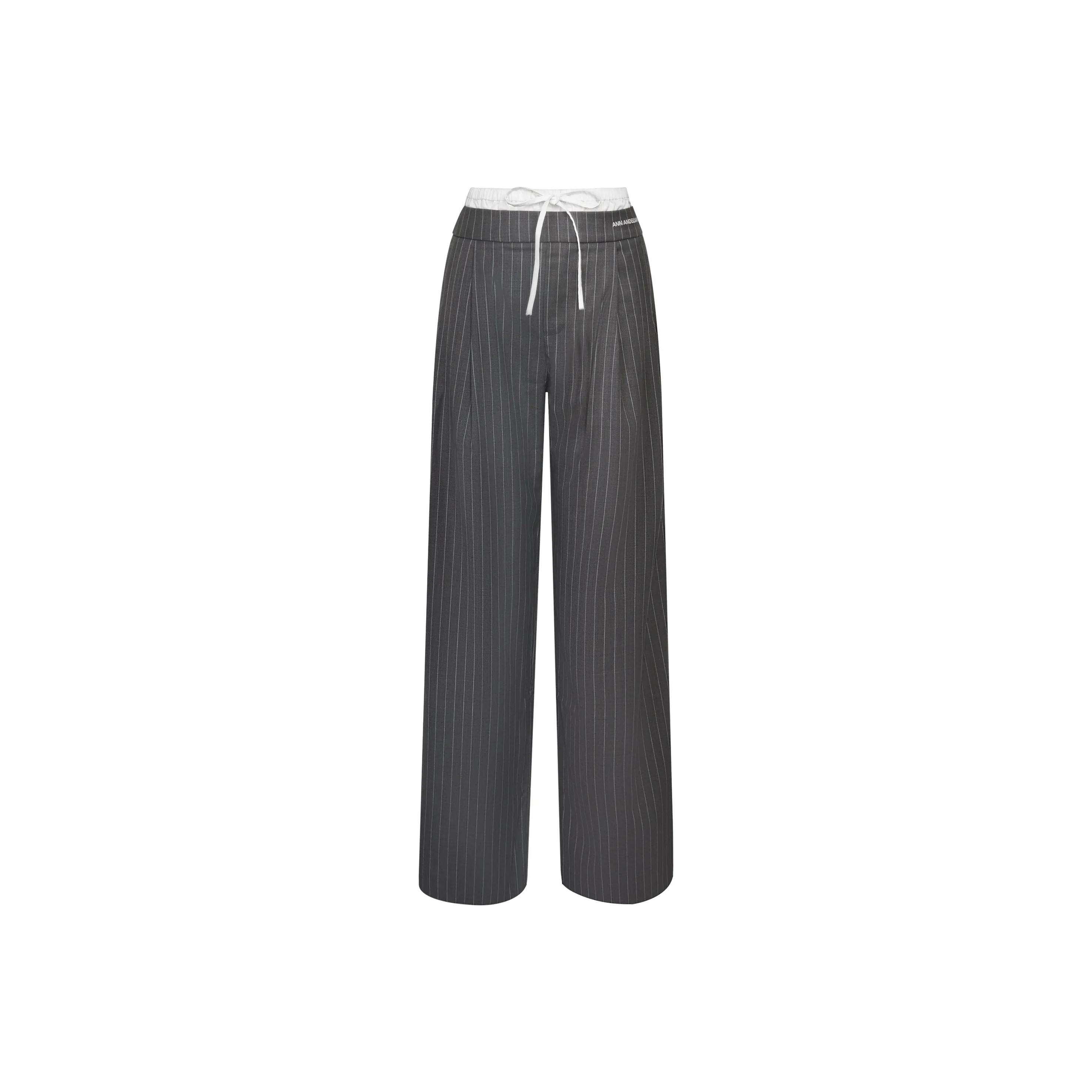 ANN ANDELMAN Повседневные брюки Женские Серые