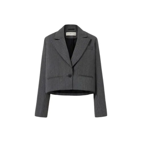 Carven Серый Женские Офисные Костюмы