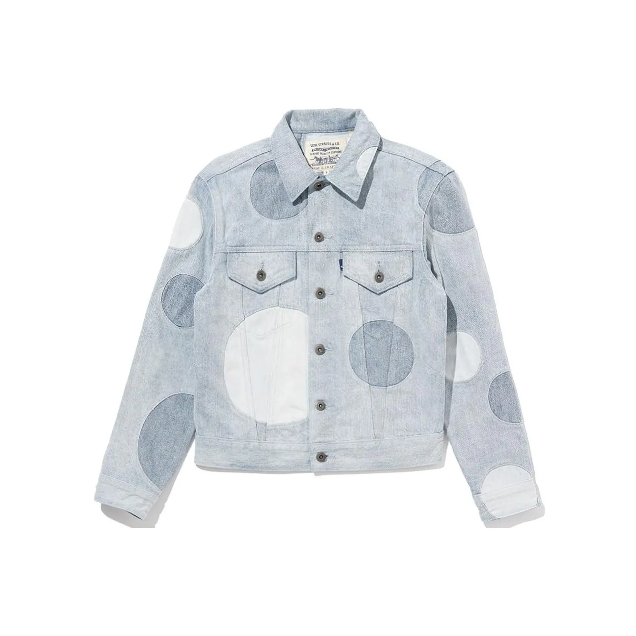 Levis Свет Индиго Женские Джинсовые Куртки