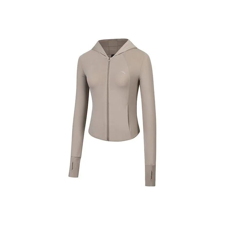 ANTA ZONGXUNXILIE Дышащий охлаждающий с защитой от ультрафиолета одежда для защиты от солнца женская льняной серый