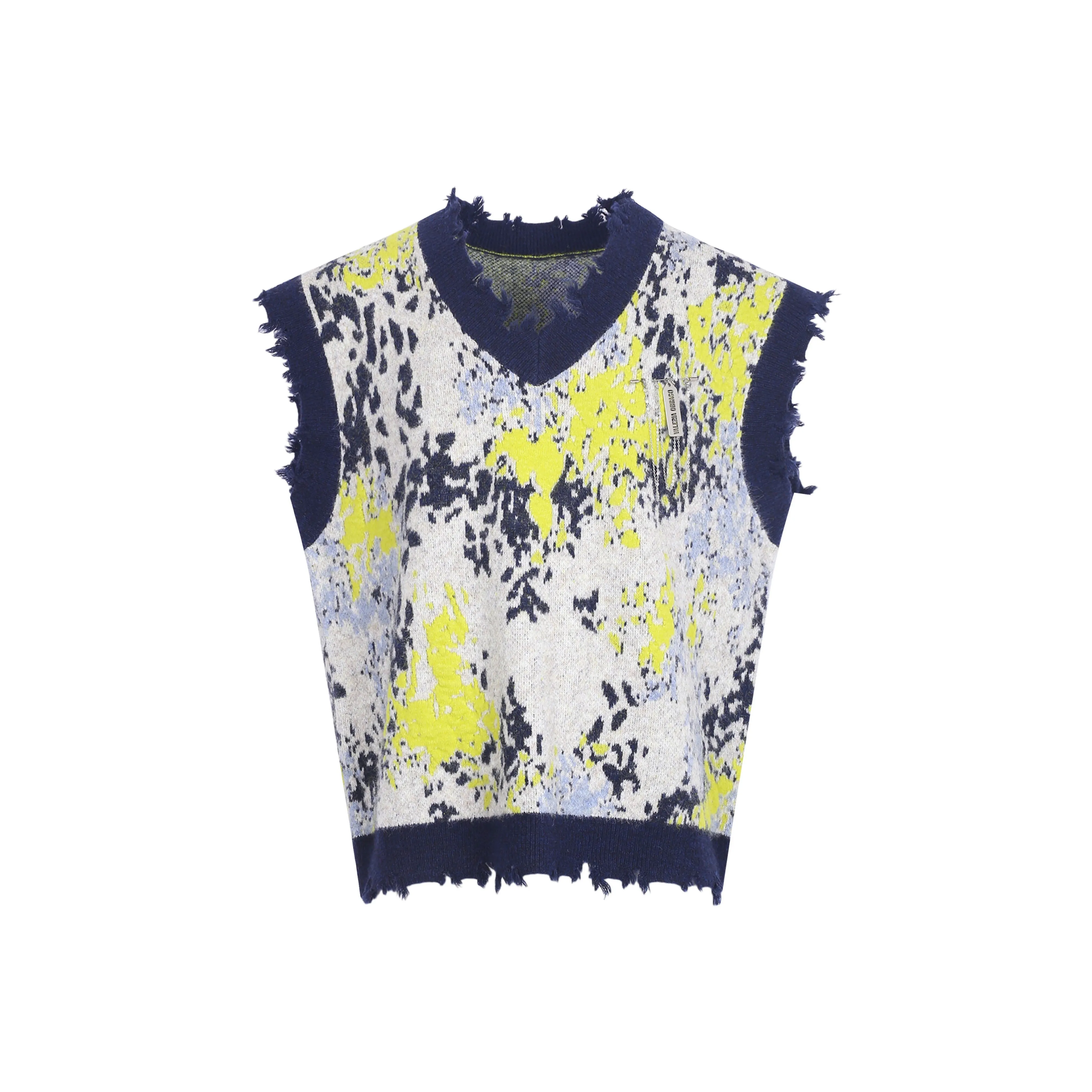 Valeria Obbaco Многоцветные Женские Жилеты