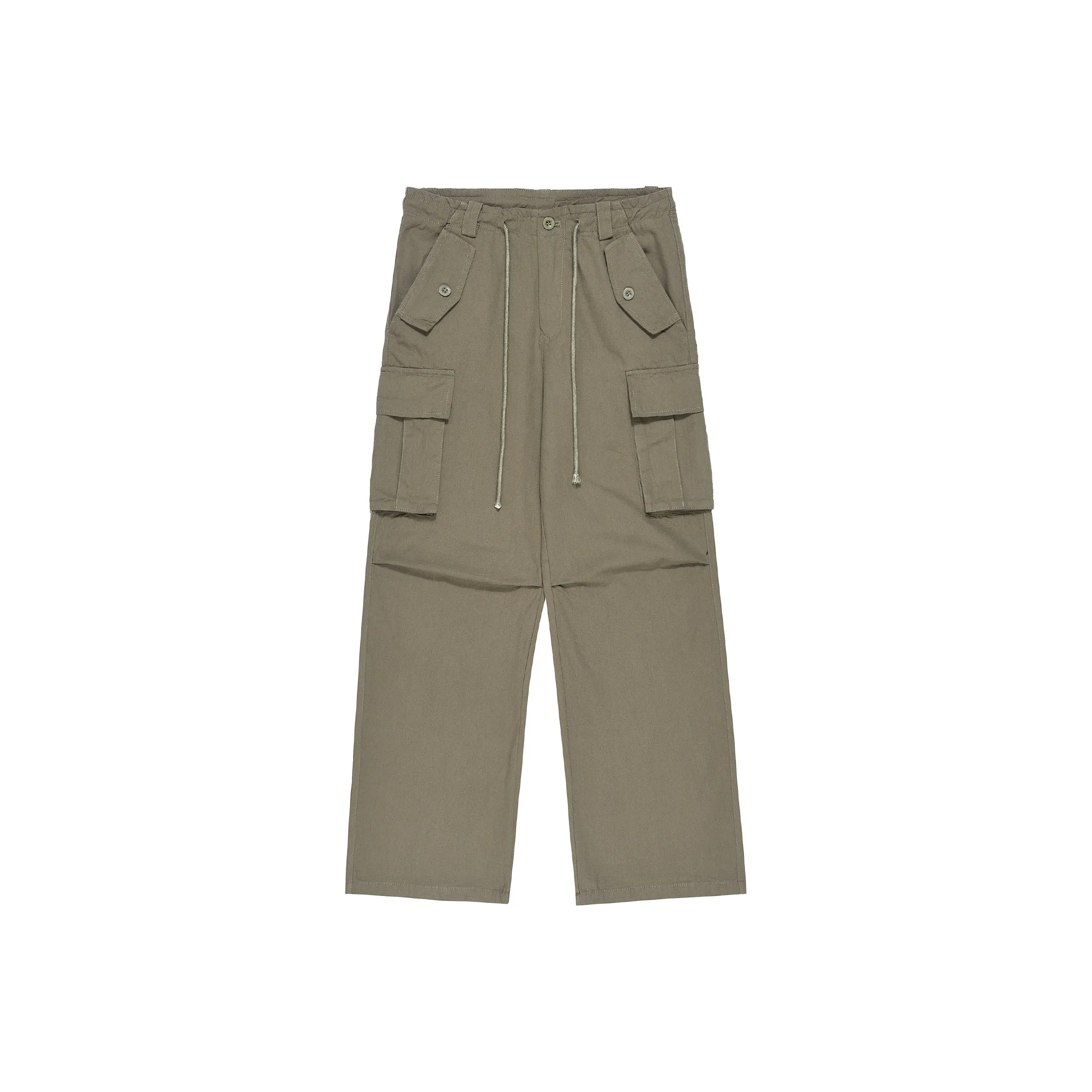 LBPC Loose Fit Cargo Pants Casual Pants Unisex Apricot