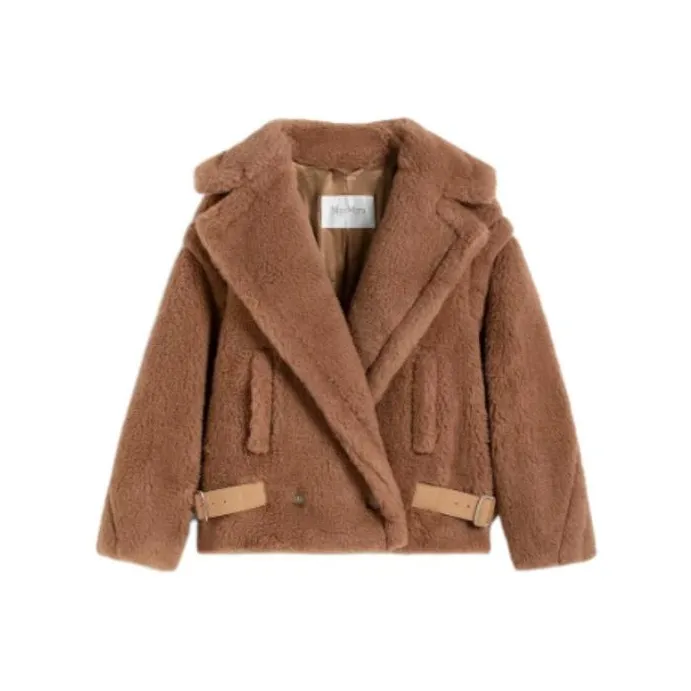 MaxMara Cropped Coats Women's Camel