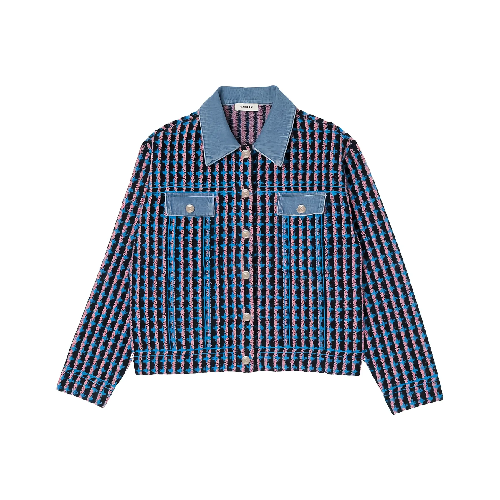 SANDRO Многоцветные Женские Джинсовые Куртки