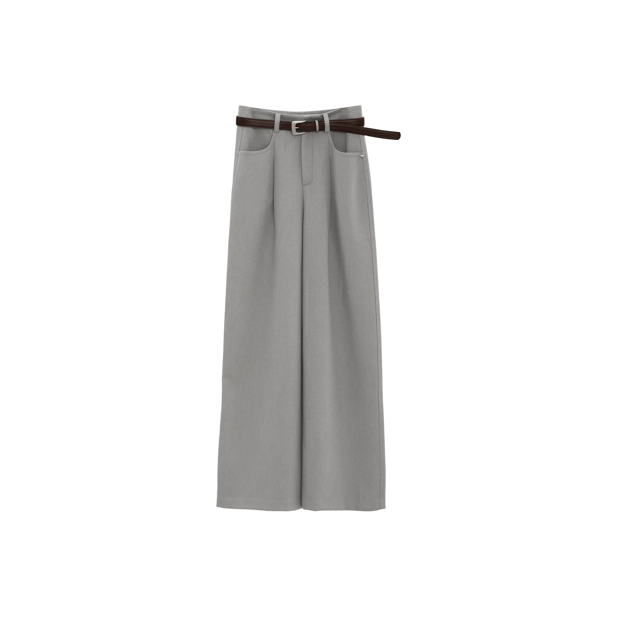 Fstudio Korean Style Travel Straight Fit Casual Pants For Versatile Business And Casual Wear Women's