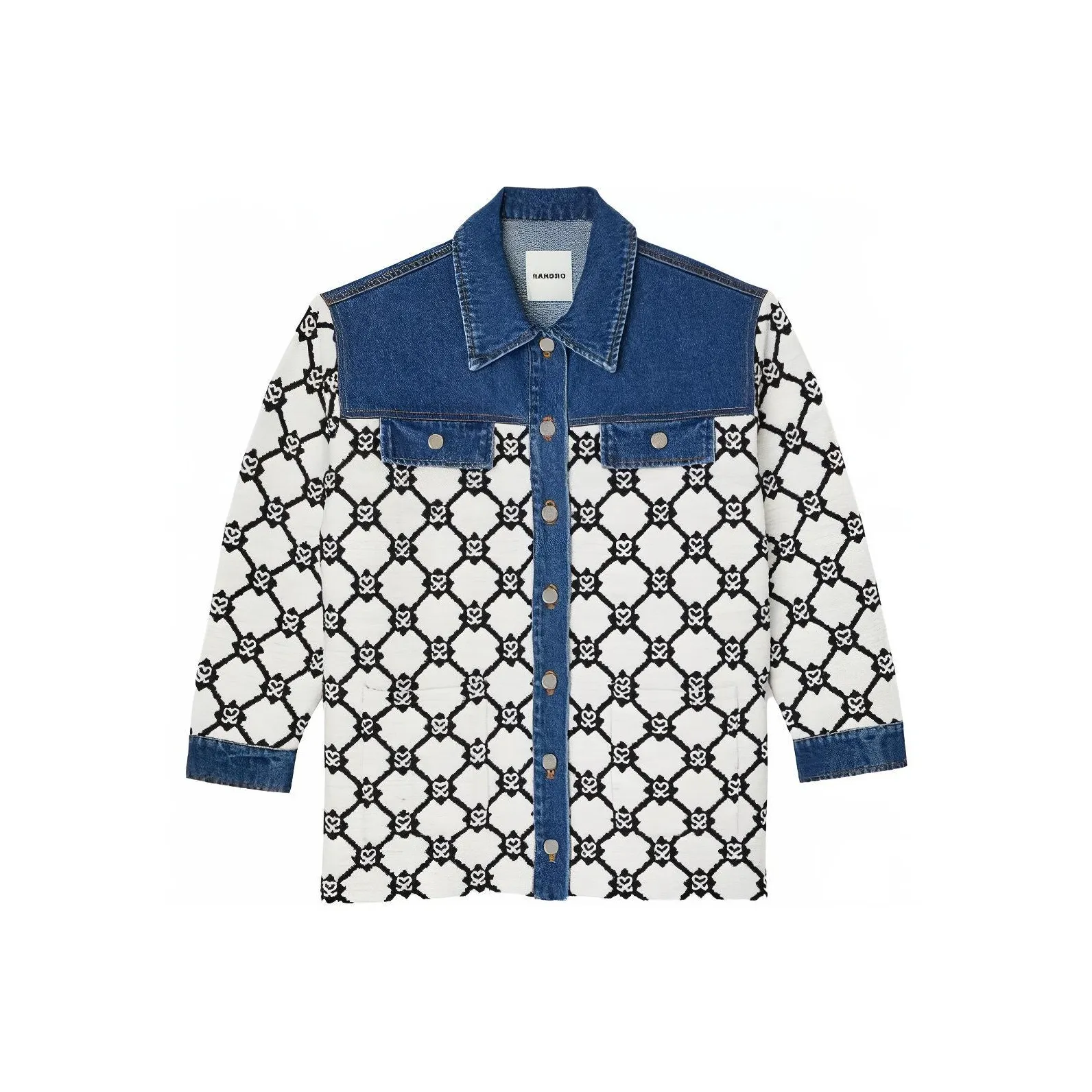 SANDRO Синие Женские Джинсовые Куртки