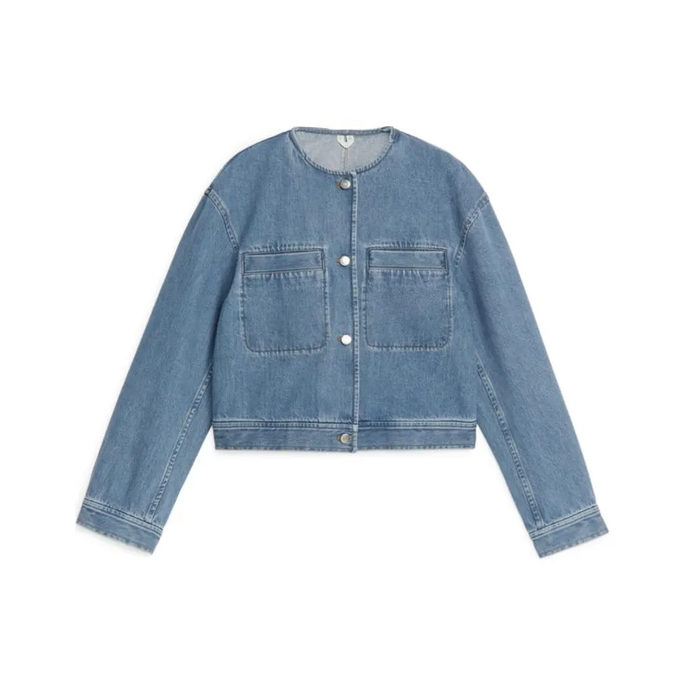 ARKET Denim Jacket Women's Light Blue