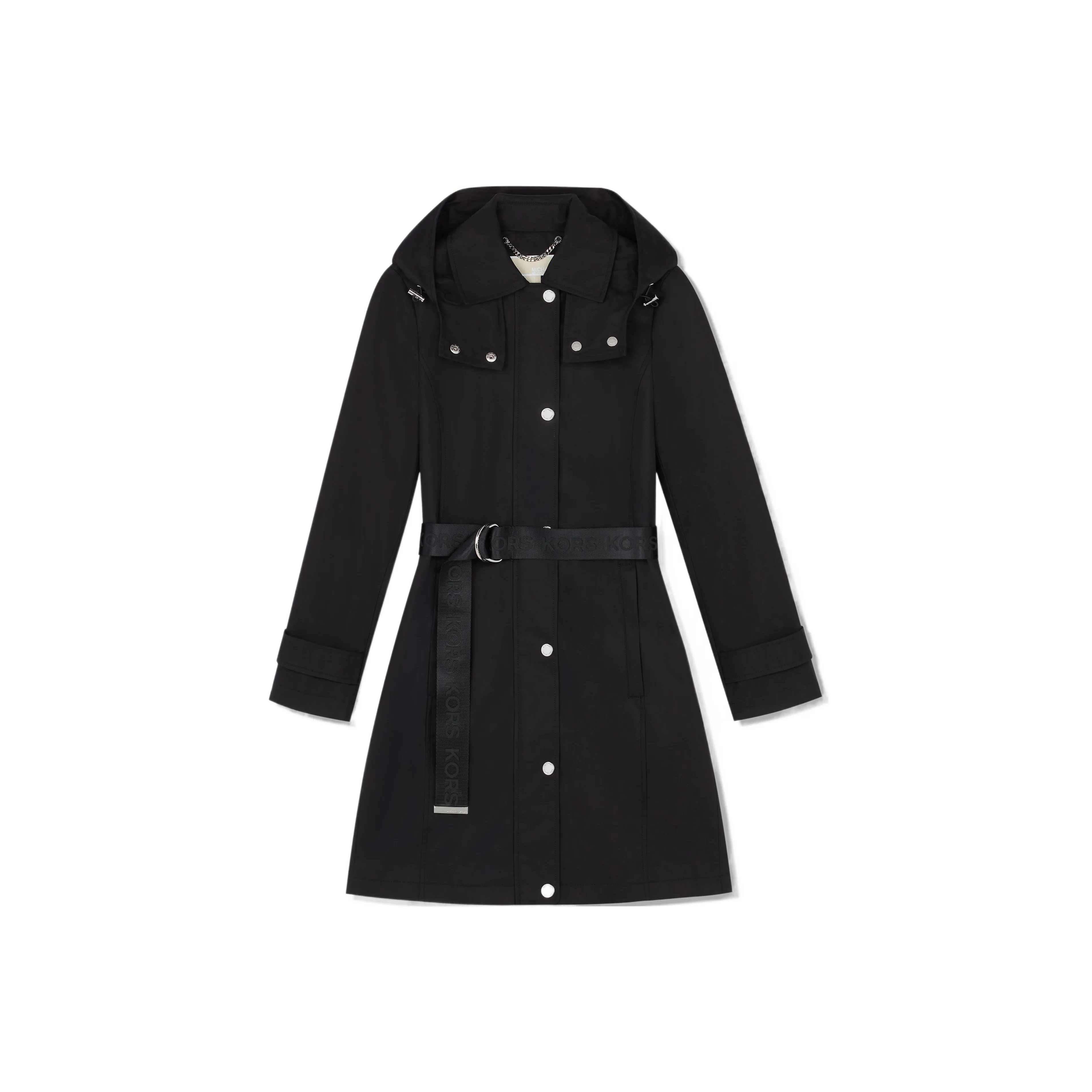 MICHAEL KORS Trench Coat Women's Black