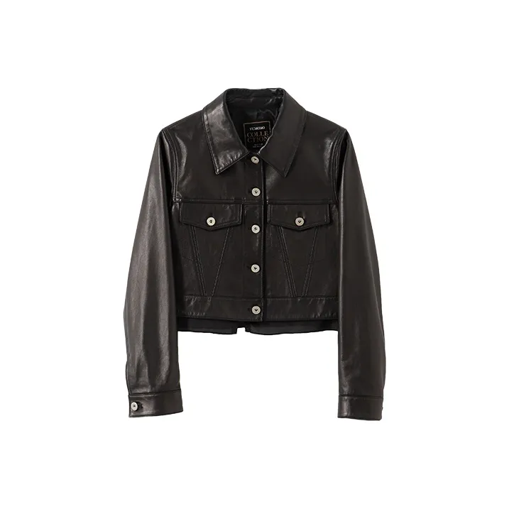 YUMOMO STAR Leather Jackets Women's Premium Black