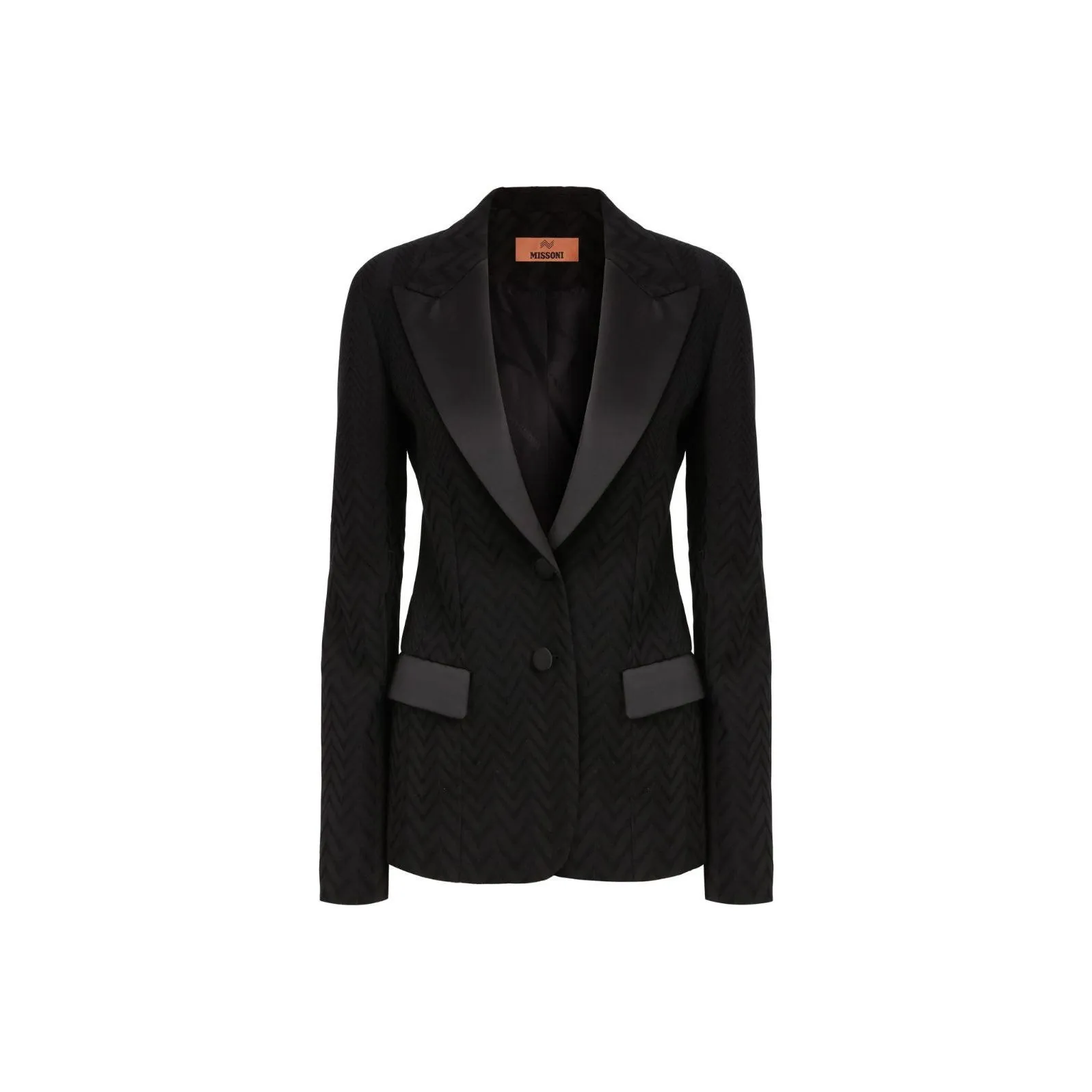 MISSONI Chevron knit Blazer