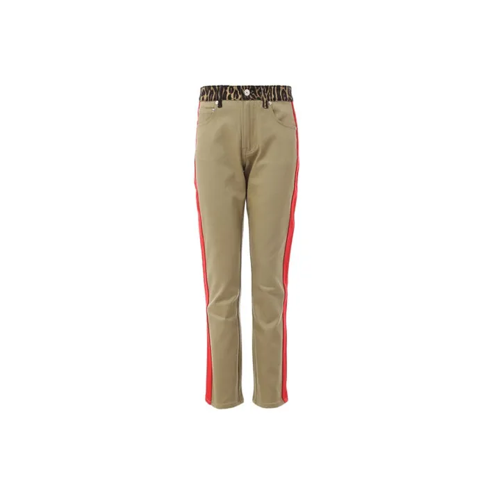Burberry Leopard Print Detail Skinny fit prix