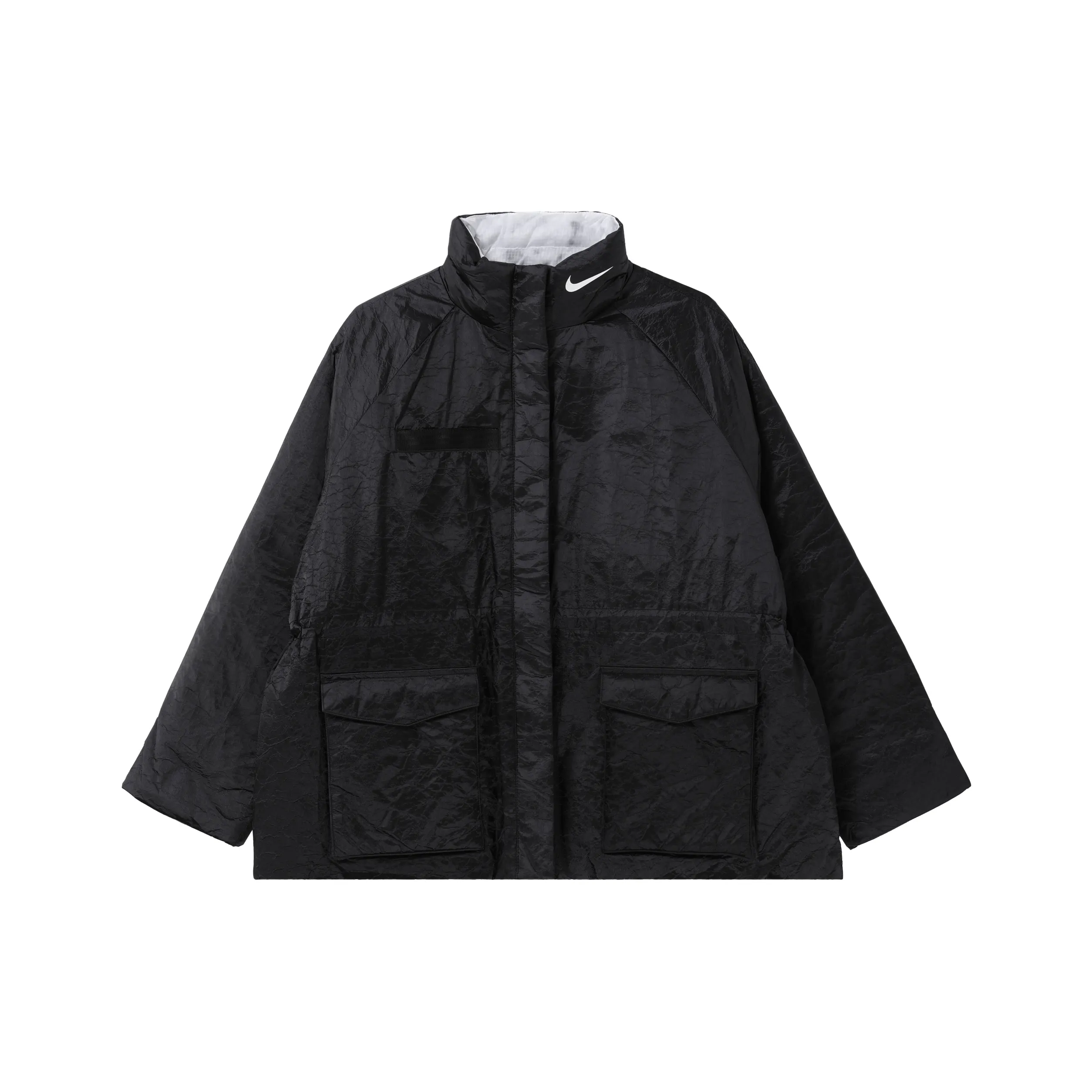 Nike Пуховая куртка Зимняя Женская Черная