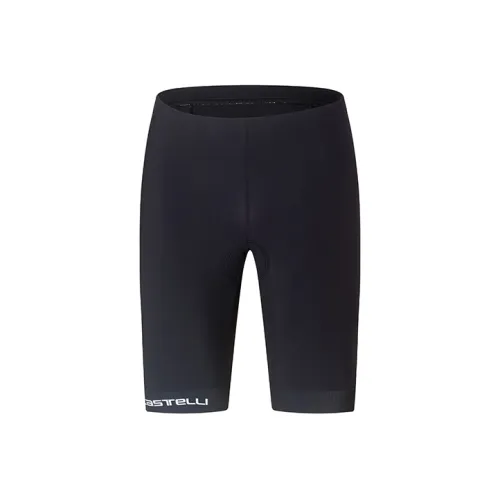 CASTELLI Черные Мужские Велосипедные Брюки
