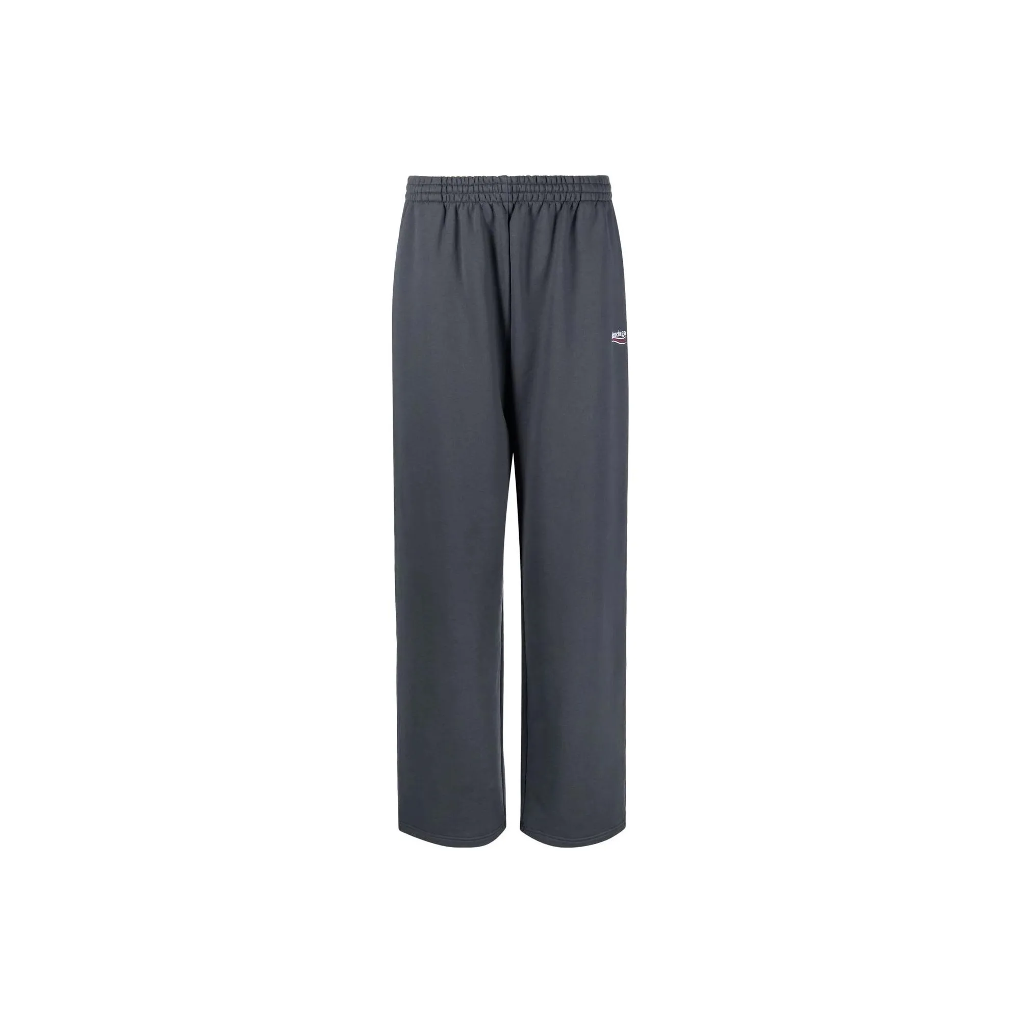 Balenciaga Political Campaign Large Fit Jogging Pants Dark Grey/White