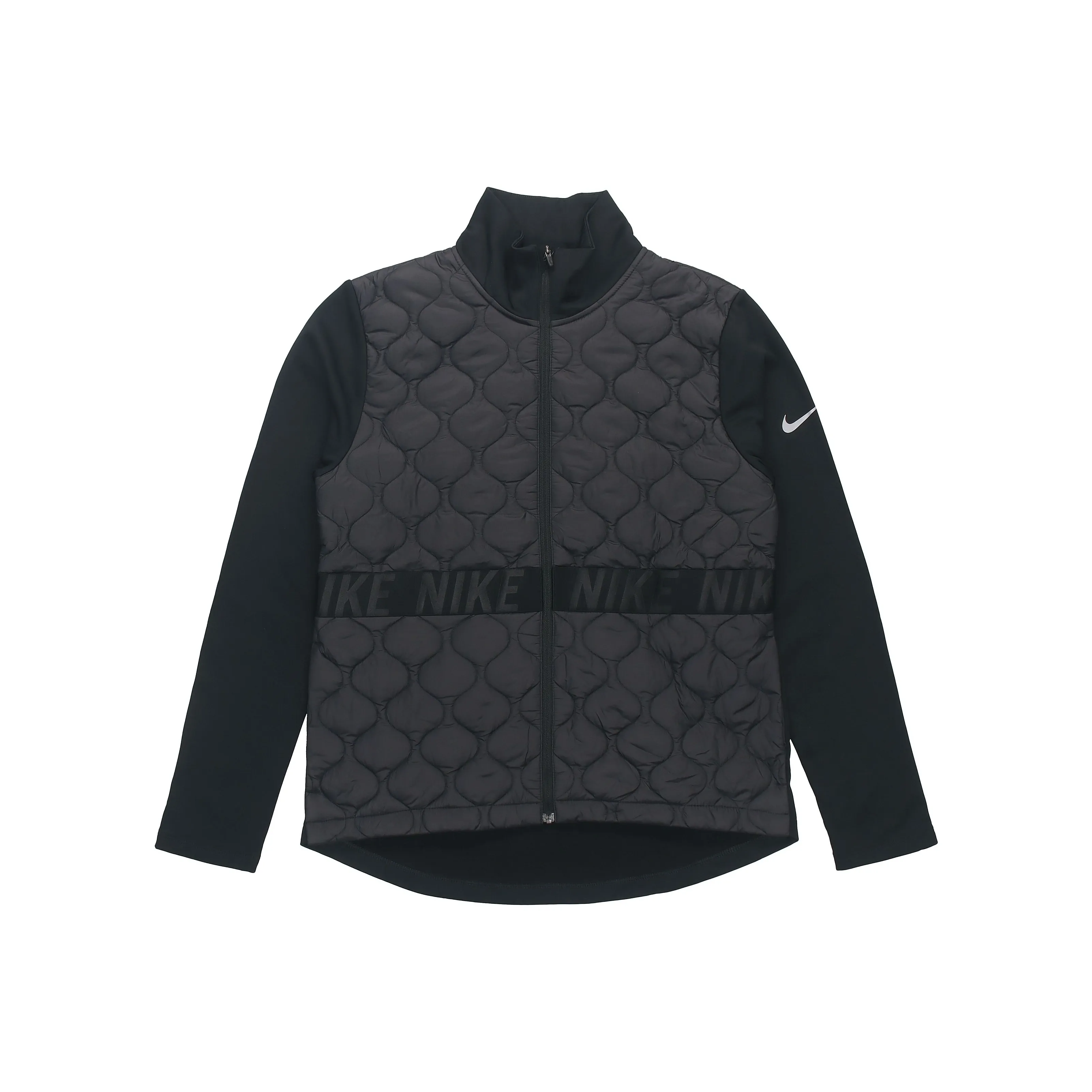 NIKE Черные Женские Объемные Куртки (Пуфы)