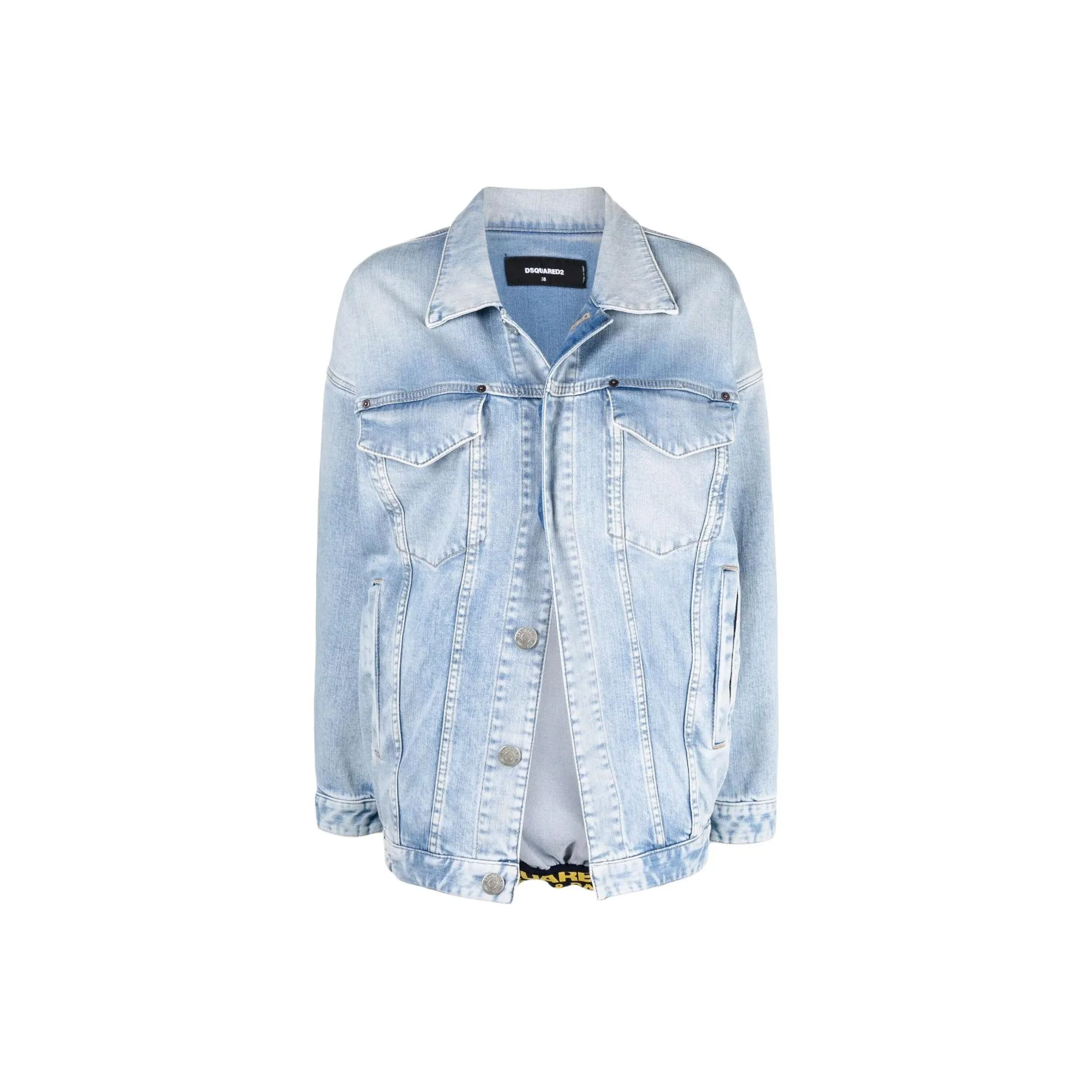 DSQUARED 2 Синие Женские Джинсовые Куртки