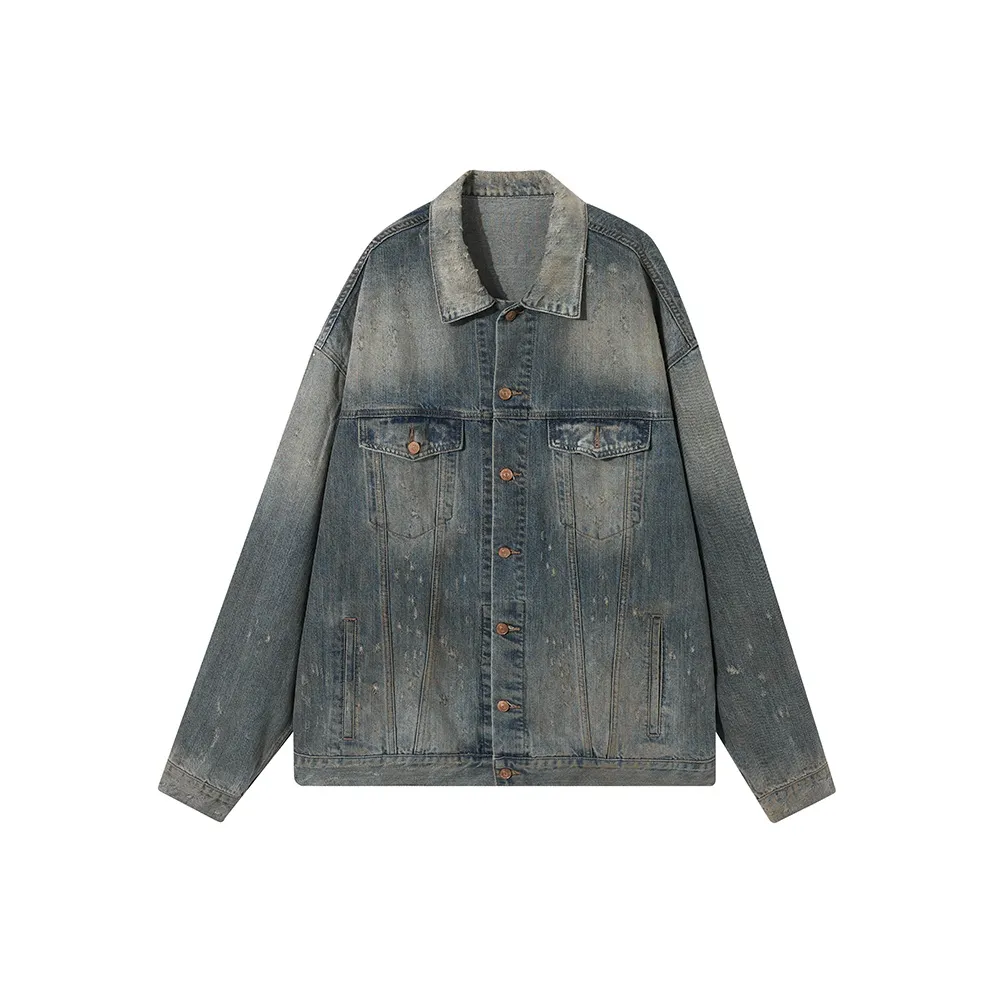 Ouyang Denim Куртка Женская Винтажный Синий