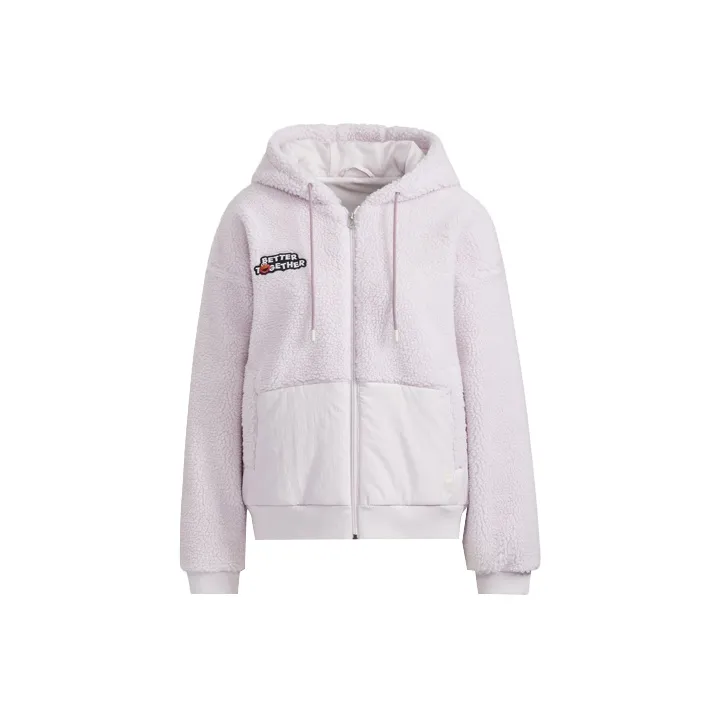 ADIDAS NEO Улица Сезам Co Branded В избранном Розовый Женские Объёмные куртки (пуфы)