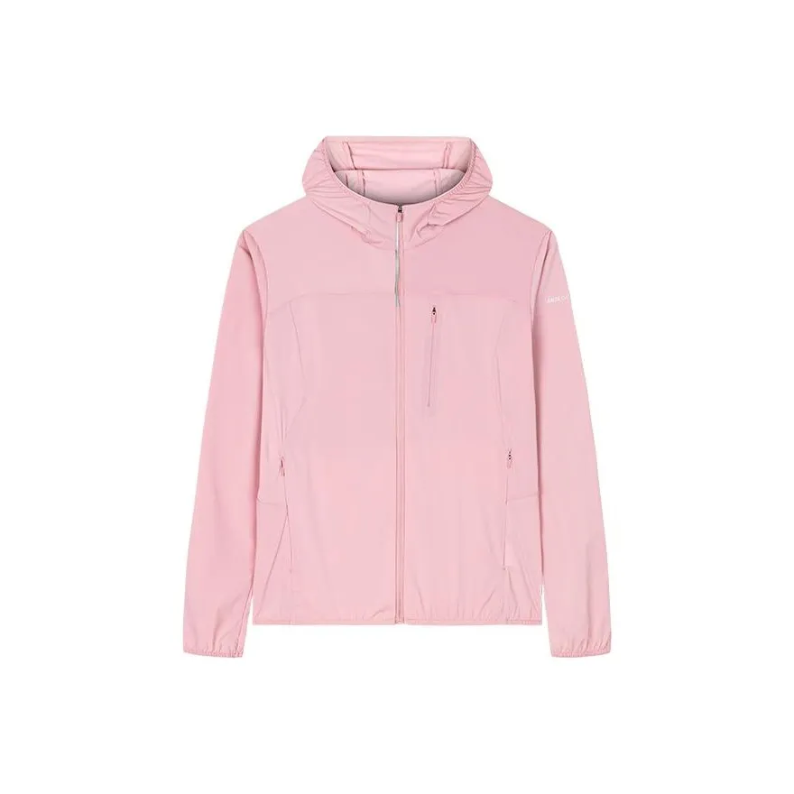 ANTA Outdoor Collection Защита от солнца Одежда с защитой от ультрафиолета Женская Мягкий Розовый