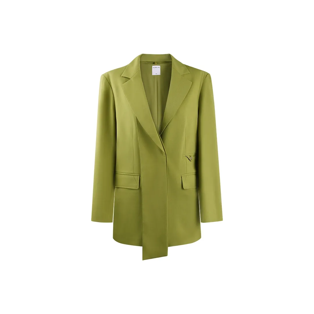 THE SEA LIFE Бизнес-костюм женский мохово-зеленый