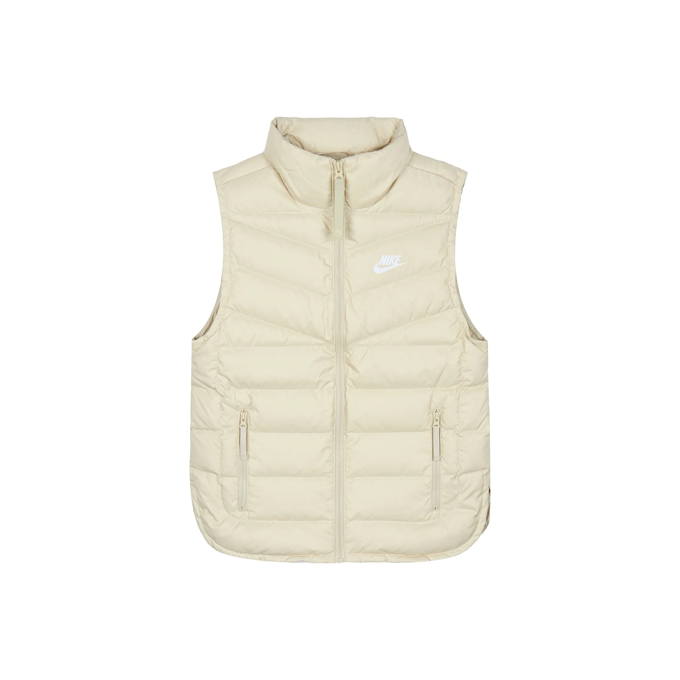 Nike Белый Женский Пуховый жилет