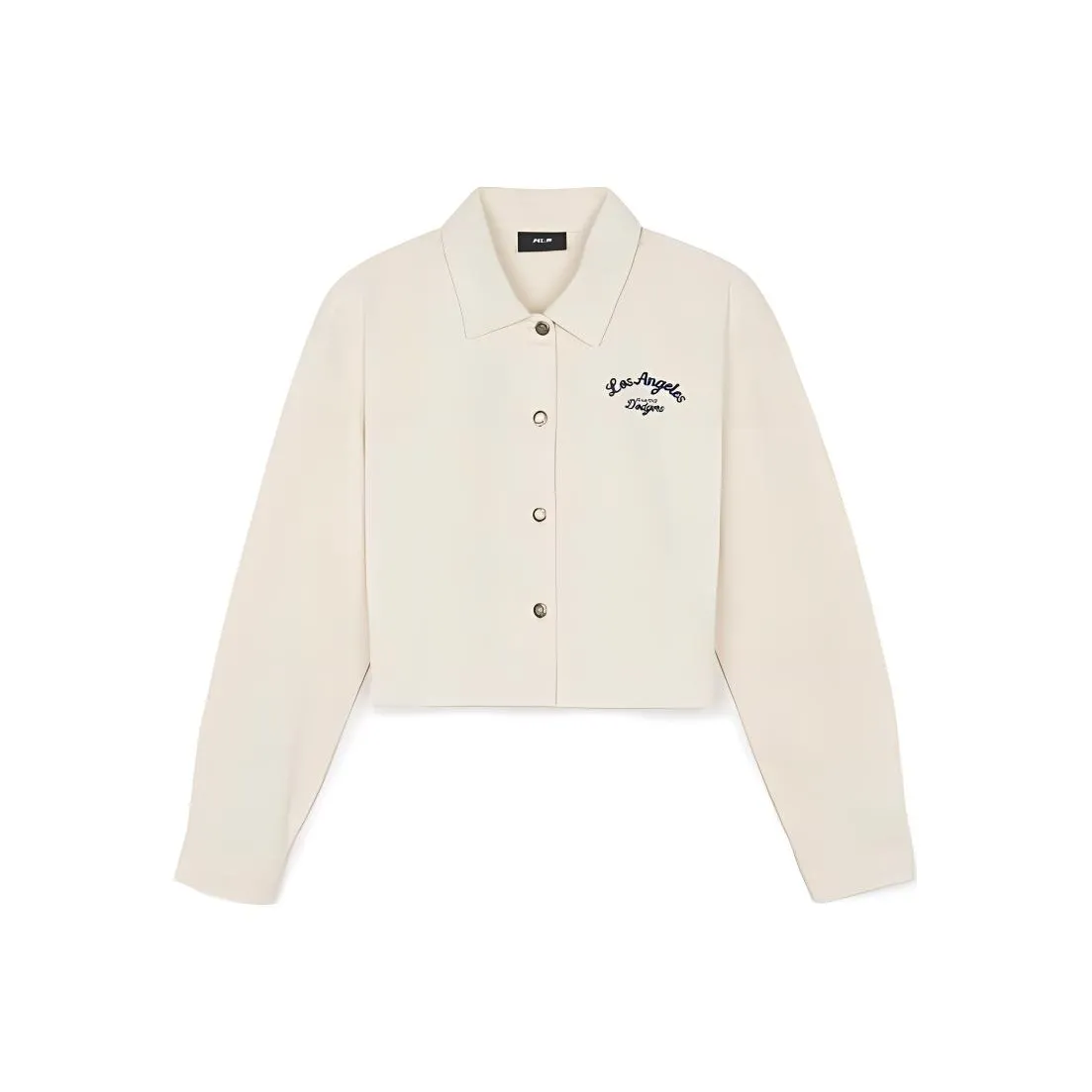 MLB Denim Jackets Women's Cream