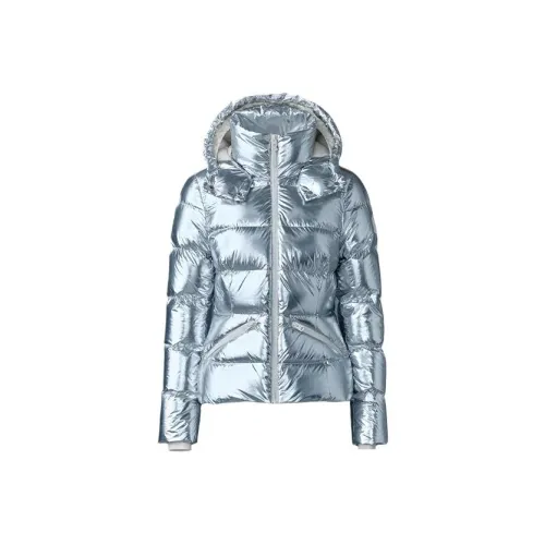 MACKAGE Modern Exclusive Series Ледниковый серебристый Женские пуховые куртки